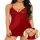 Sexy european-style lace sleep dress set with crisscross back straps – breathable imitation silk intimate nightwear