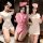 Sexy flight attendant costume set featuring stretchy role play lingerie outfits, perfect for police and secretary uniforms.