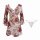 Sexy floral deep v sleep robe set featuring silk-like sheer kimono nightwear with long sleeves, perfect for lounge and party ...