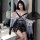 Sexy hanfu lingerie set - japanese-inspired erotic costume for role play & at-home wear, featuring elegant design with tradit...