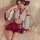 Sexy hanfu lingerie set - vintage-inspired seductive sleepwear & roleplay outfit for women, featuring elegant white and deep ...