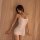 Sexy hollow-out bodycon sleep dress for women, u-neck lactation-free, seductive lace nightgown, elegant design, soft fit, per...