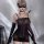 Sexy horse oil shine bustier top with lace bodycon stockings set, ultra-thin sheer design, perfect for bold fashion statement...