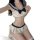Sexy jk uniform lingerie set - cute schoolgirl sleepwear with open-crotch design, pure & tempting style