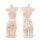 Sexy kimono-style lace bralette set - embroidered sheer bodysuit with high-waisted pencil skirt