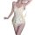Sexy lace babydoll sleep set featuring polka dots, delicate lace trimmings, and built-in pads for elegant nightwear designed ...