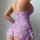 Sexy lace backless bodysuit set featuring sheer fabric with floral patterns, perfect for women seeking pure allure and elegan...