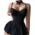 Sexy lace bodysuit featuring european-style shapewear, elegant design with bow neck, alluring and comfortable fit.