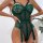 Sexy lace bodysuit featuring sheer mesh cut-outs and european-style garter straps, perfect for women seeking elegant design.