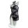 Sexy lace cheongsam lingerie set featuring sheer side-tie design, elegant floral pattern, perfect for intimate wear or passio...