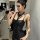 Sexy lace halter corset skirt set - bodycon pure-flirty outfit for women, trendy night out dress