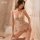 Sexy lace lingerie set for women featuring a uniform-style bodysuit with open-crotch design, small-bust friendly.