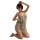 Woman kneeling in sheer sage green lace mesh backless nightgown, seductive sleep dress with delicate straps and floral detail...