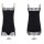 Sexy lace mesh chemise sleep dress with thong – flirty romantic lingerie set for women