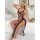 Sexy lace mesh party dress featuring floral print, high-slit design, sheer overlay, and elegant fit. perfect nightwear set.