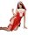 Sexy lace role play lingerie set featuring a seductive hollow-out design with an open slit, perfect for women seeking an attr...