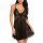 Sexy lace sheer sleep dress set featuring adjustable straps, perfect for plus-size comfort and elegance.