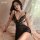 Sexy lace sheer sleepwear set featuring a busty-enhancing cami and seductive sheer skirt, perfect for pure temptation.