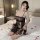 Sexy lace sleep dress for women, featuring lightweight sheer mesh design, perfect for sensual intimate wear and lounging.