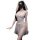 Sexy lace sleep dress for women, sheer bridal lingerie set with veil, elegant and alluring intimate outfit.