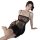 Sexy lace sleep dress for women, lightweight sheer mesh design, sensual intimate wear, perfect for lounging and vacations.