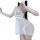White sheer mesh nightgown with lace underwire bra and matching briefs, backless princess-style sexy sleep set.