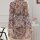 Floral lace robe with ties and open back, featuring fringe details for a stylish sleepwear set.