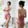 Sexy lace sleepwear set for women, breathable ice silk, comfortable and alluring nightwear.