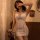 Sexy lace sleepwear set for women, featuring a sheer bodice and ruffled skirt, perfect for intimate moments. ideal for both b...