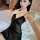 Sexy lace trim cami sleep dress for women, adjustable strap nightgown set with matching briefs, soft lightweight lounge.