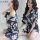 Sexy lace-trimmed chiffon robe sleepwear set, sheer kimono nightwear for women, floral design, elegant and feminine.