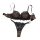 Sexy leopard print lace bra set with lightweight push-up design, featuring wild and alluring details for women.