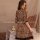Sexy leopard print romper sleeprobe for women - plus size lace trim lounge robe, elegant at-home wear