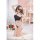 Sexy black lingerie set with delicate design, perfect for comfort and allure. ideal for wholesale or custom logo branding.