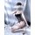 Sexy lingerie costume set - playful bunny ear bodysuit with matching vest outfit for adults, featuring lace details and fishn...