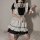 Sexy lolita maid costume dress set - cosplay outfit with matching underwear, discreet shipping
