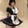 Sexy maid costume set - cute & alluring lingerie uniform with apron for women, featuring black and white design, perfect for ...