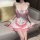 Sexy maid costume for small bust women - open-crotch lingerie set, provocative bedroom outfit for couples