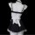 Sexy maid costume featuring underwire push-up bra, flirty french maid outfit with lace details and white bow tie.