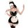 Sexy maid costume featuring an underwire push-up bra, cute and flirty design with lace details, perfect for womens sleepwear ...