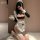 Sexy maid costume for women featuring cute anime-inspired design, perfect no-undress bedroom outfit with playful details.