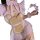 Sexy maid costume for women featuring a cute bear chef outfit with ruffles, perfect for sweet and playful kitchen uniforms.