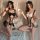 Sexy maid costume for women featuring lace role play outfit with open-crotch design, erotic uniform set for adults.