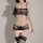 Sexy maid costume for women featuring lace lingerie set with open-crotch design, offering a seductive and playful look perfec...
