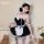 Sexy maid costume set for women – lace sleep dress & matching underwear, cute qqny style