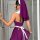 Sexy maid costume set for women featuring a backless dress with adjustable straps, perfect for role play outfits.