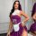 Sexy maid costume set for women featuring a backless design with adjustable straps, perfect for role play outfits.