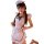 Sexy maid costume for women featuring an open-crotch design, seductive sleep dress, and roleplay uniform outfit with ruffled ...