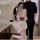 Sexy maid costume for women featuring sheer sleeves and matching sleep dress, perfect for cosplay as a chef or housemaid.
