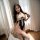 Sexy maid costume for women featuring a seductive one-piece lingerie outfit with removable accessories, perfect for role play...